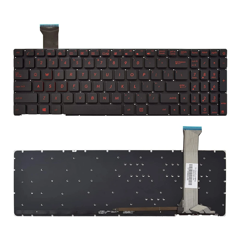 Teksus Laptop Keyboard For Asus Gl551 With Backlit view 2